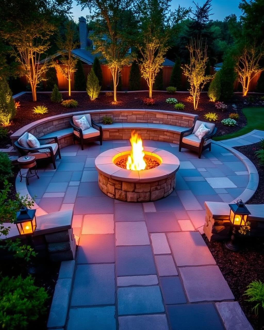 Stone Circle Fire Pit